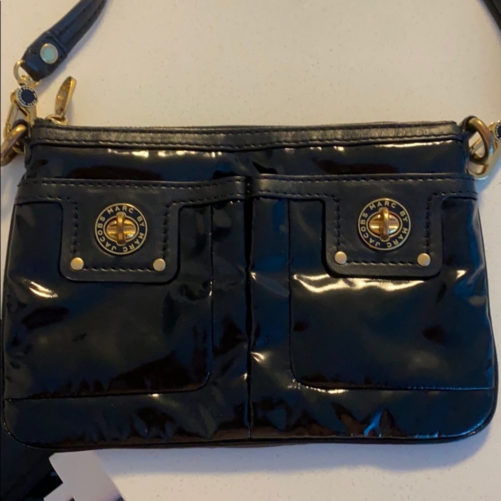 Marc Jacobs Patent Lesther handbag
